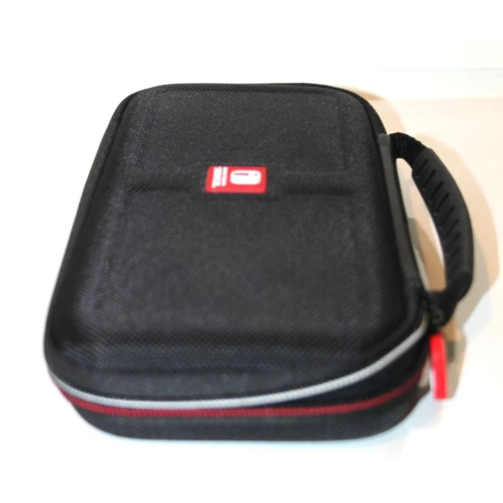 Nintendo Switch Protective Carrying Slim Case Power A Official Red Trim Black